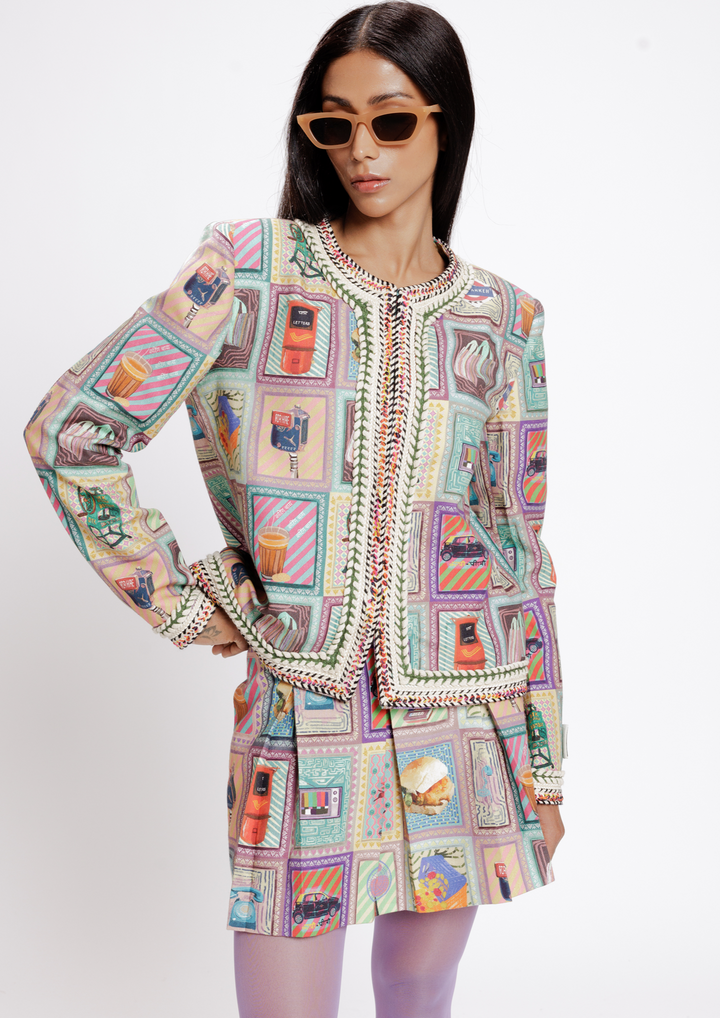 KAALI PEELI TWEED JACKET