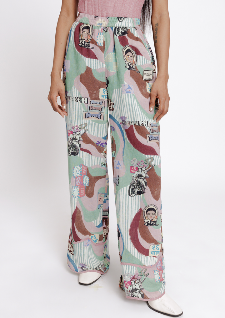 FILMY PAJAMA TROUSERS