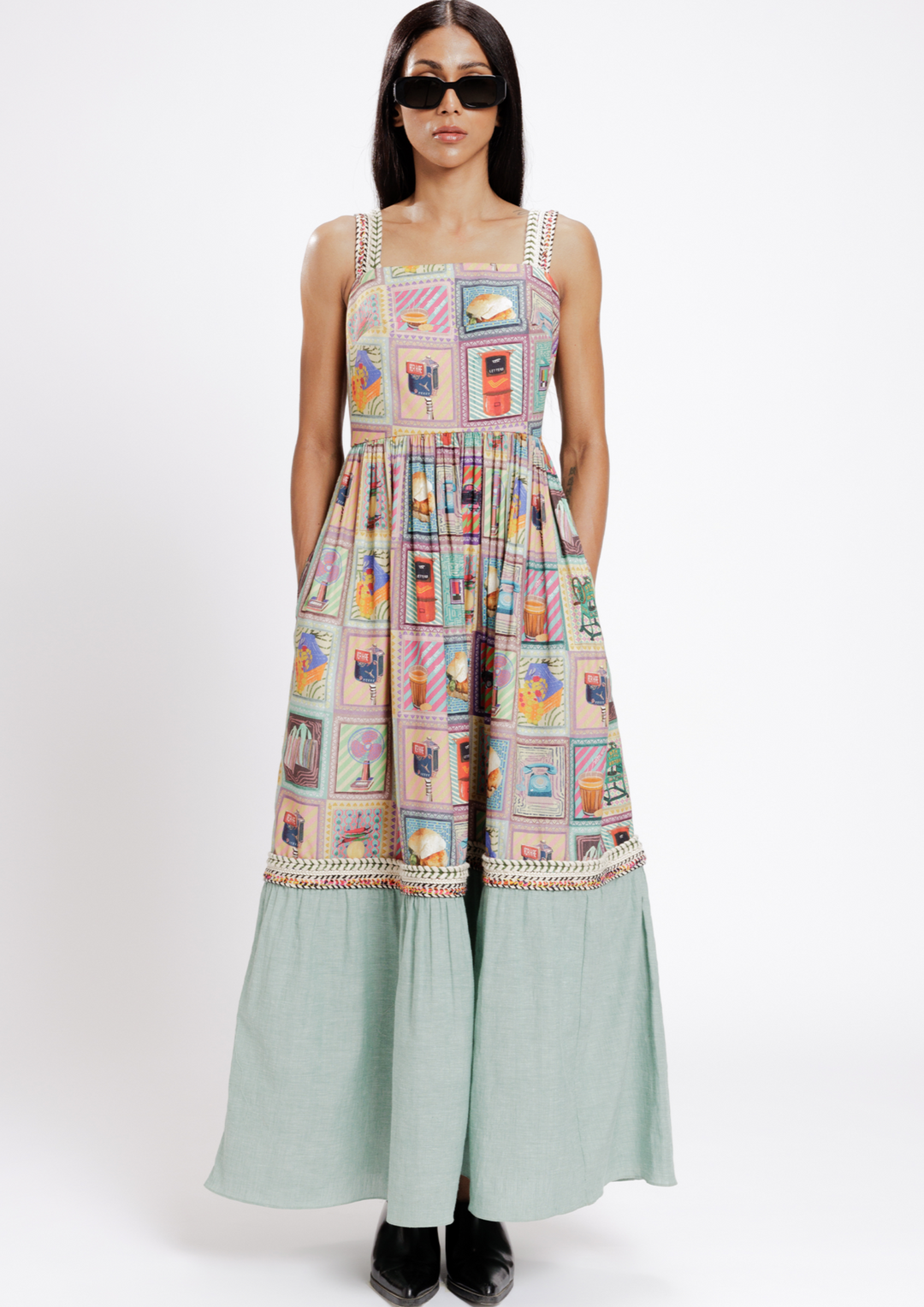 KAALI PEELI MAXI DRESS