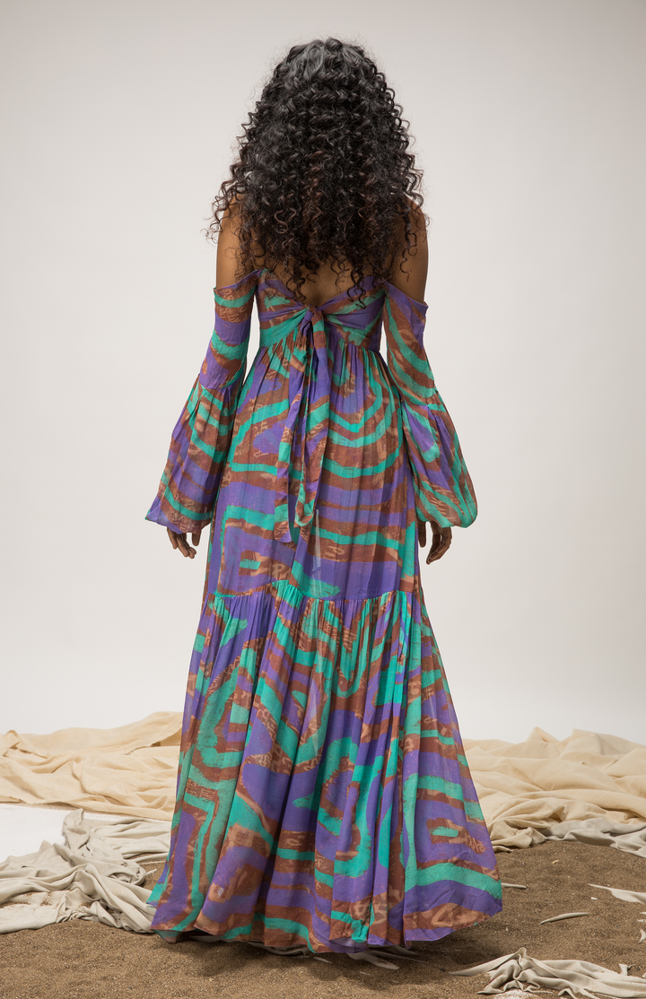 OOTY LONG CAPE TOP
