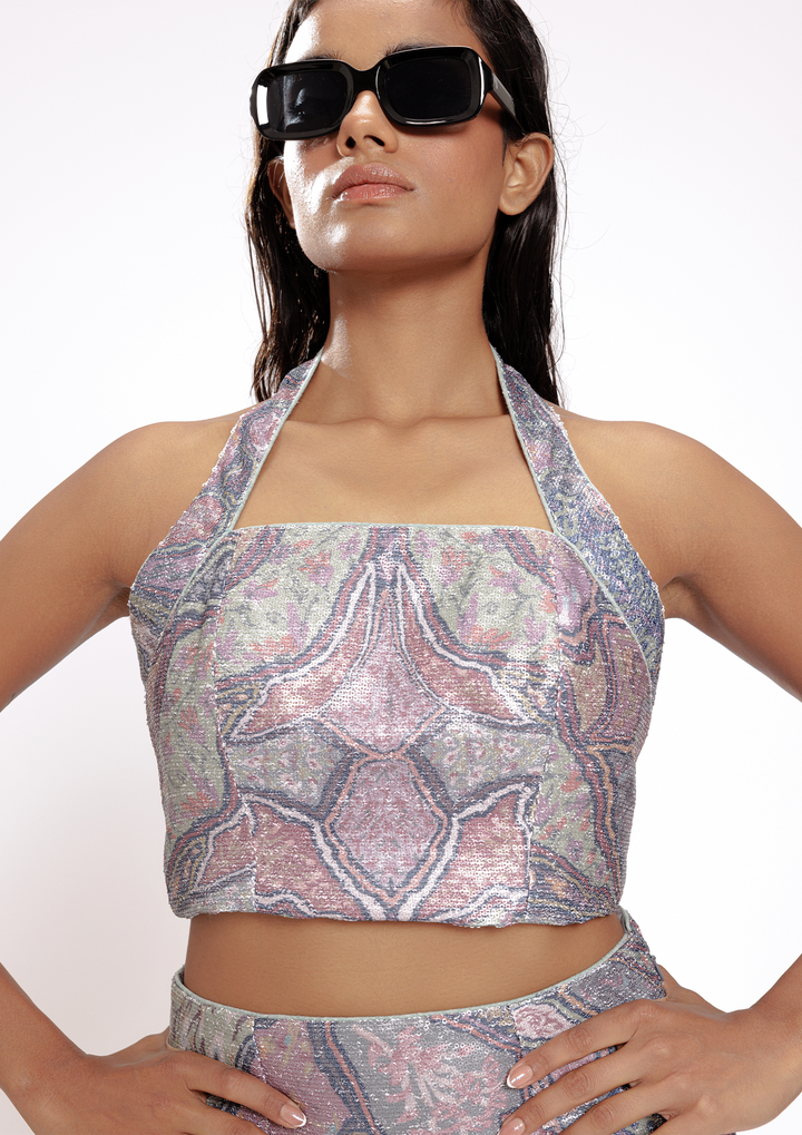 GHOTALA HALTER TOP