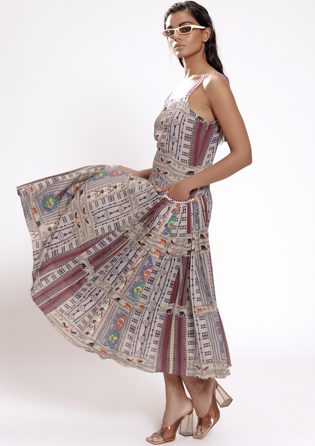 CHIDIYA GHAR SLIP DRESS