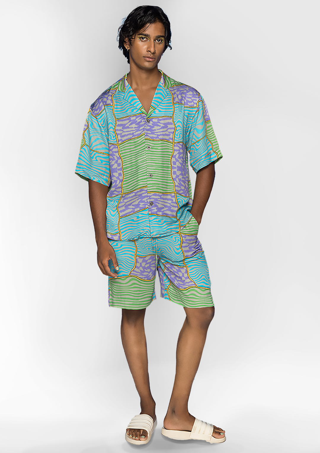 ILAAKE BOWLING SHIRT CO-ORD