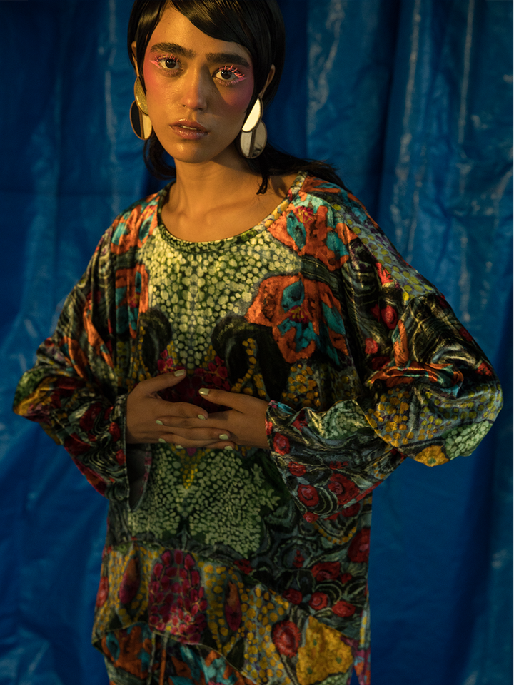 PHOOL PATTE LOUNGE TOP