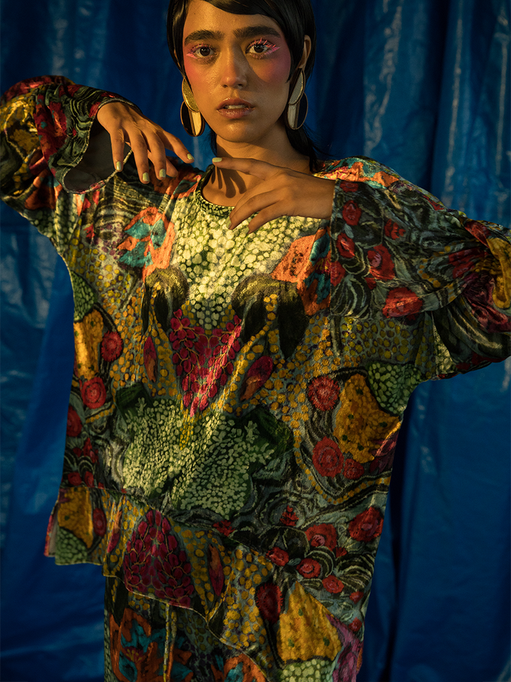 PHOOL PATTE LOUNGE TOP