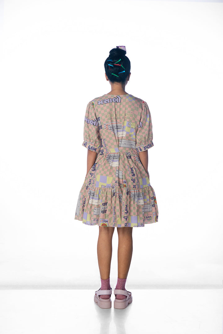 MIRCH MASALA TIERED DRESS